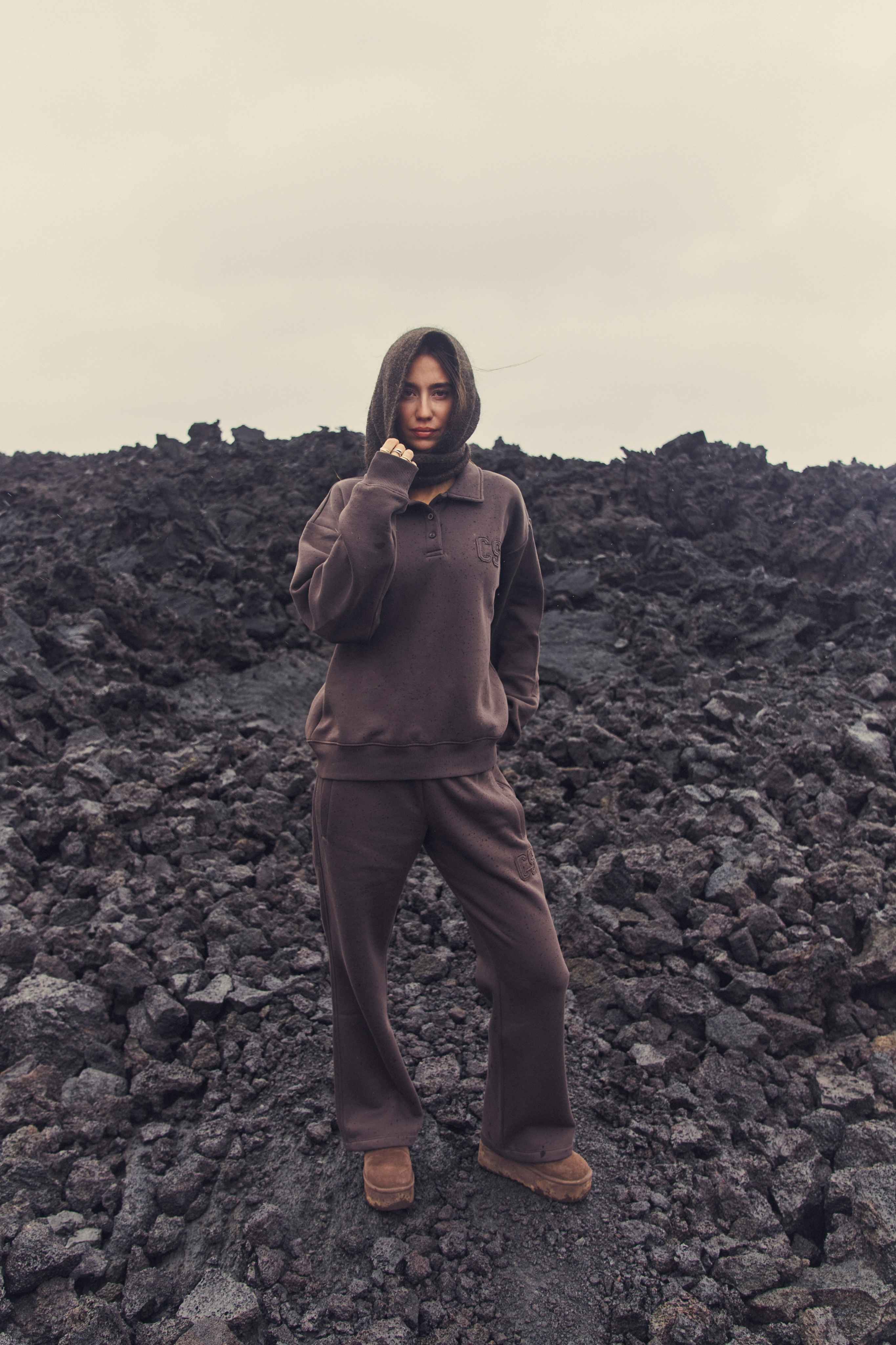 W. Rugby Shirt - Espresso
